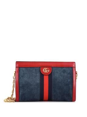 Gucci Ophidia Chain Shoulder Bag Suede #226521G94B
